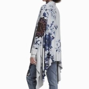 Desigual Jers Itziar Waterfall Open Cardigan